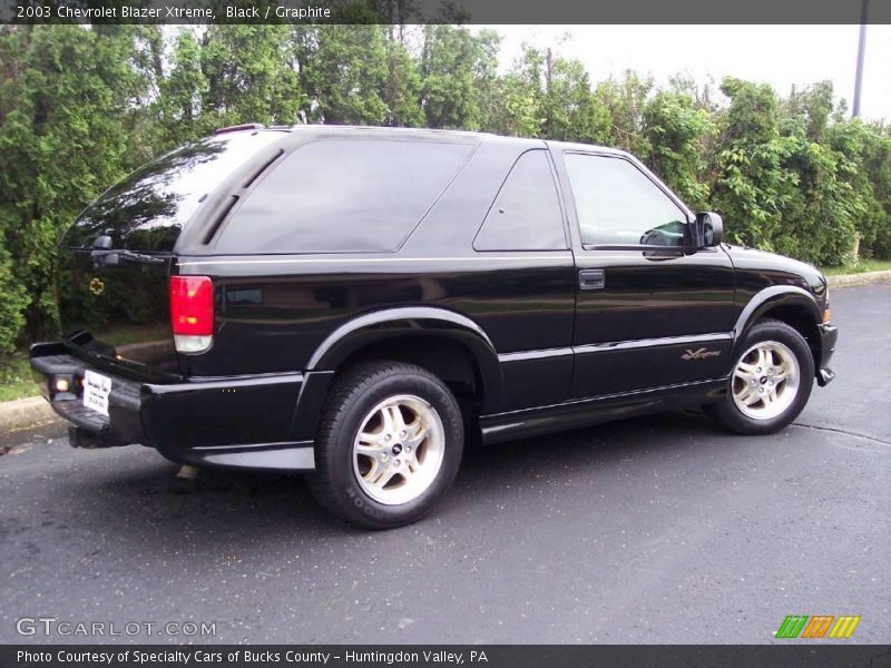 Black / Graphite 2003 Chevrolet Blazer Xtreme