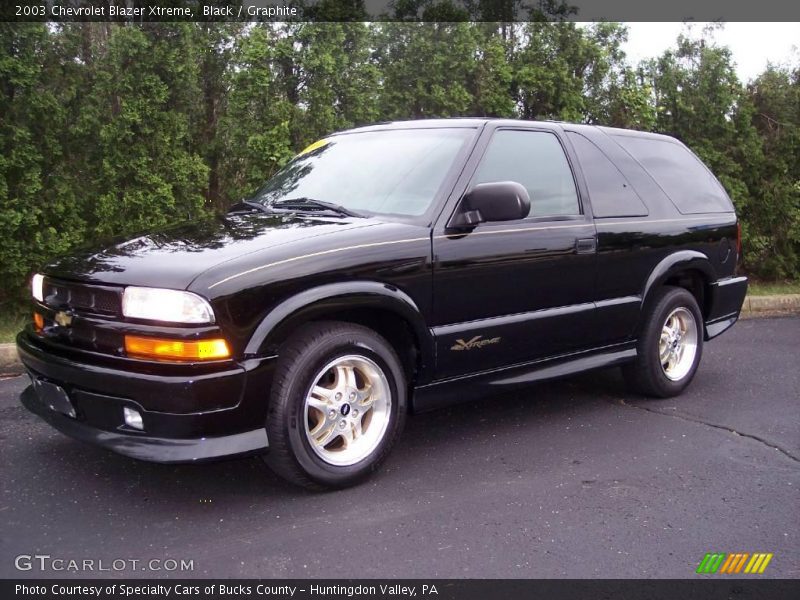 Black / Graphite 2003 Chevrolet Blazer Xtreme