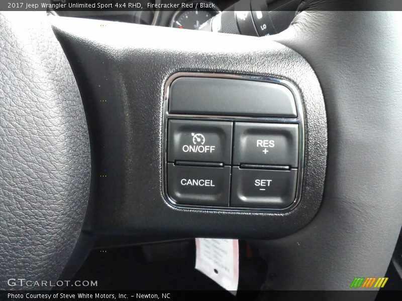 Firecracker Red / Black 2017 Jeep Wrangler Unlimited Sport 4x4 RHD