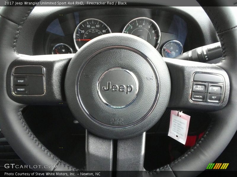 Firecracker Red / Black 2017 Jeep Wrangler Unlimited Sport 4x4 RHD