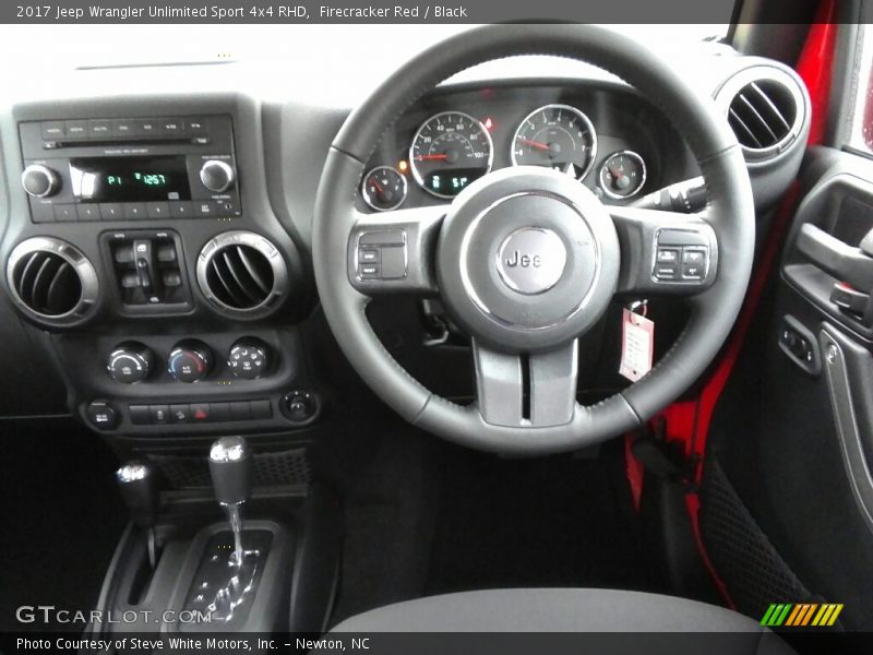  2017 Wrangler Unlimited Sport 4x4 RHD Steering Wheel
