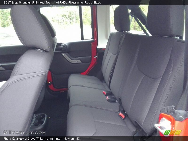 Firecracker Red / Black 2017 Jeep Wrangler Unlimited Sport 4x4 RHD