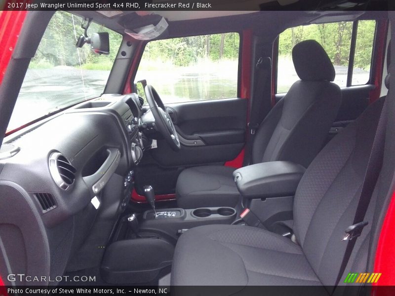Firecracker Red / Black 2017 Jeep Wrangler Unlimited Sport 4x4 RHD