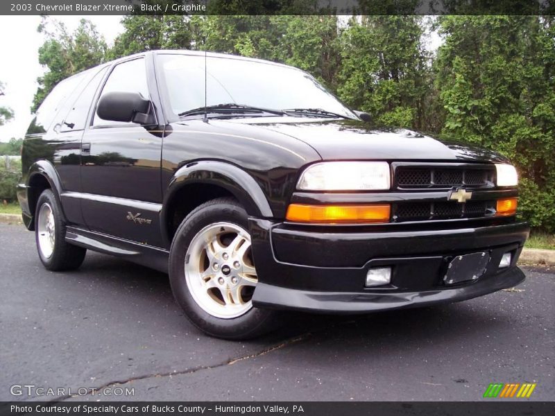 Black / Graphite 2003 Chevrolet Blazer Xtreme