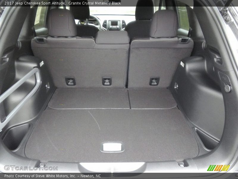 Granite Crystal Metallic / Black 2017 Jeep Cherokee Sport Altitude