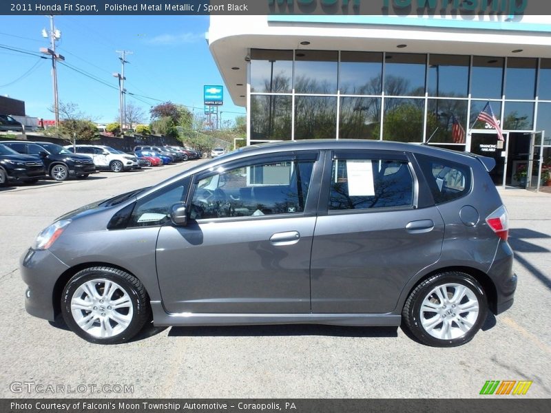 Polished Metal Metallic / Sport Black 2011 Honda Fit Sport