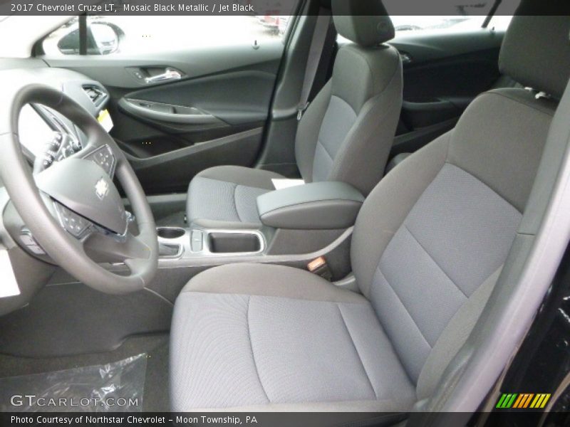 Mosaic Black Metallic / Jet Black 2017 Chevrolet Cruze LT