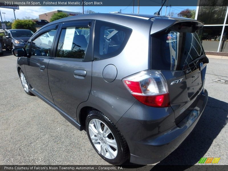 Polished Metal Metallic / Sport Black 2011 Honda Fit Sport