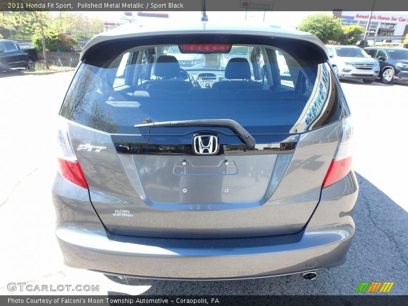 Polished Metal Metallic / Sport Black 2011 Honda Fit Sport