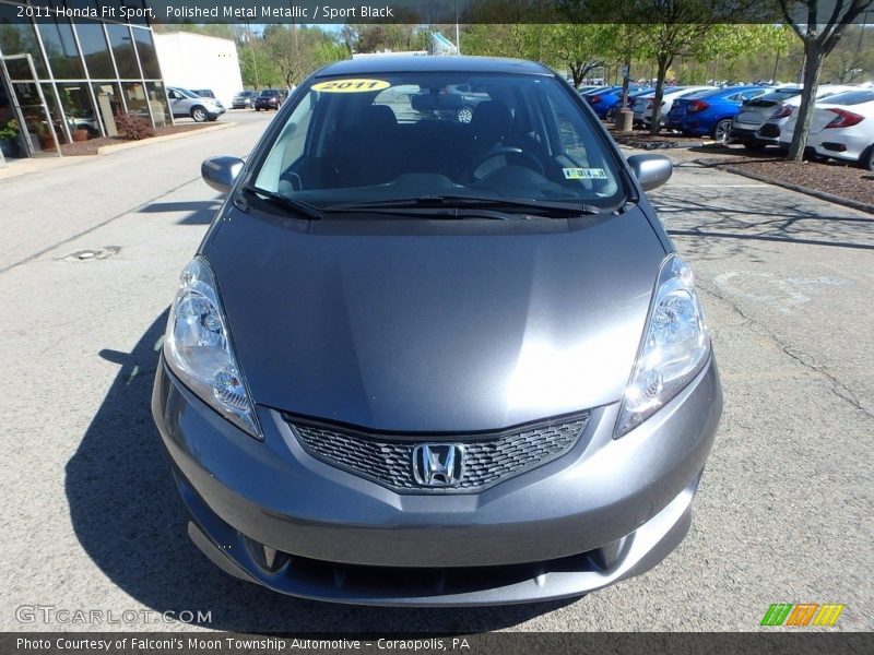Polished Metal Metallic / Sport Black 2011 Honda Fit Sport