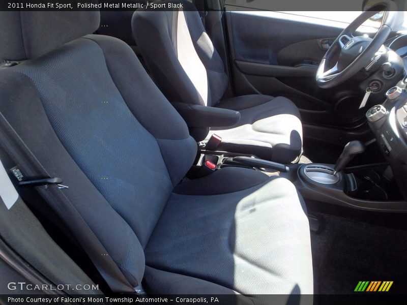 Polished Metal Metallic / Sport Black 2011 Honda Fit Sport