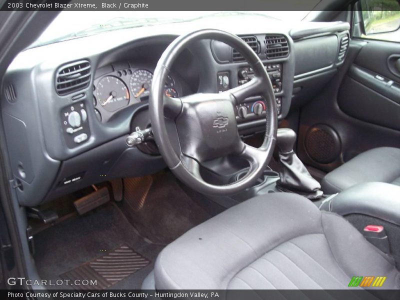 Black / Graphite 2003 Chevrolet Blazer Xtreme