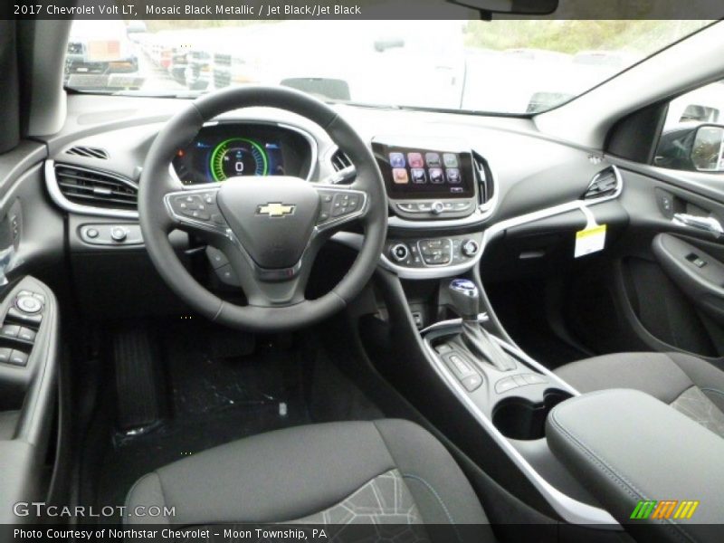 Mosaic Black Metallic / Jet Black/Jet Black 2017 Chevrolet Volt LT