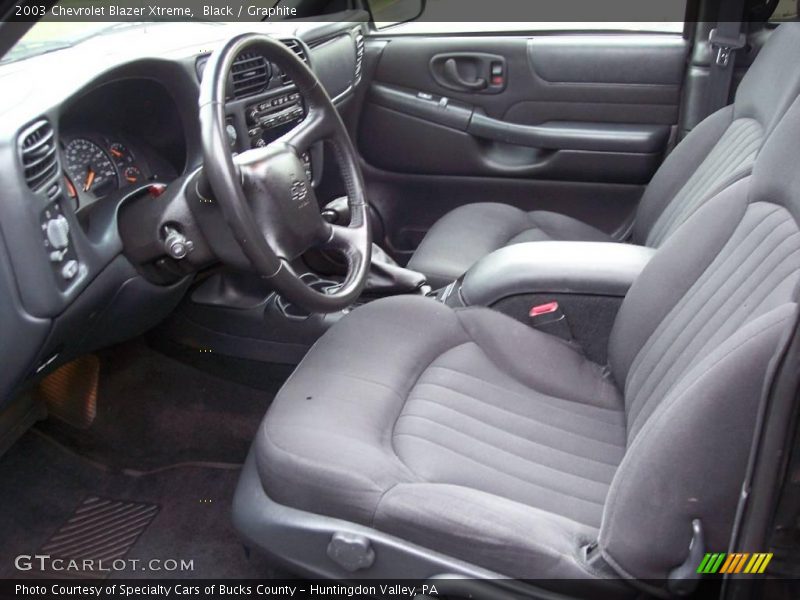 Black / Graphite 2003 Chevrolet Blazer Xtreme