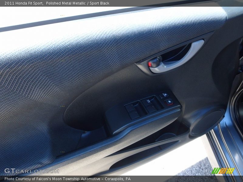 Polished Metal Metallic / Sport Black 2011 Honda Fit Sport