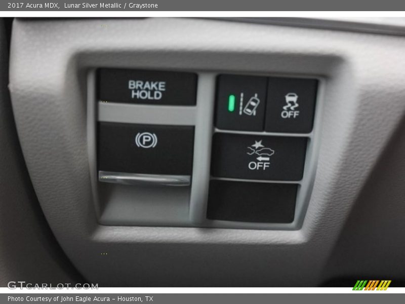 Lunar Silver Metallic / Graystone 2017 Acura MDX