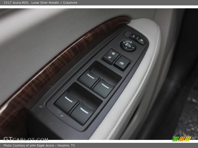 Lunar Silver Metallic / Graystone 2017 Acura MDX