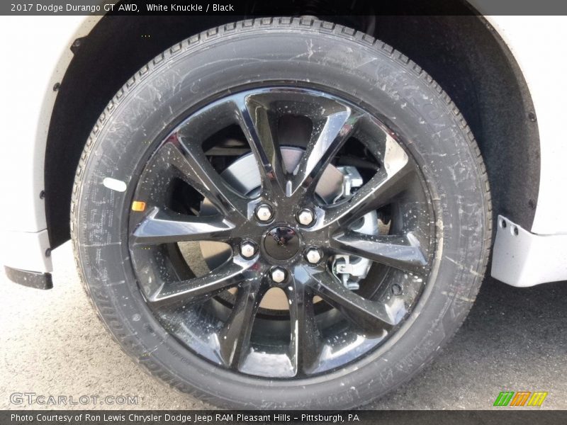 White Knuckle / Black 2017 Dodge Durango GT AWD