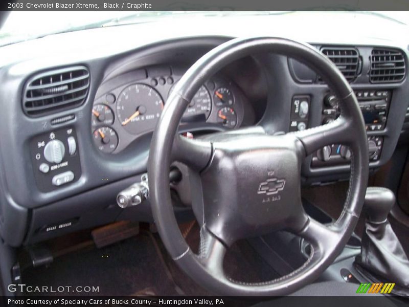 Black / Graphite 2003 Chevrolet Blazer Xtreme