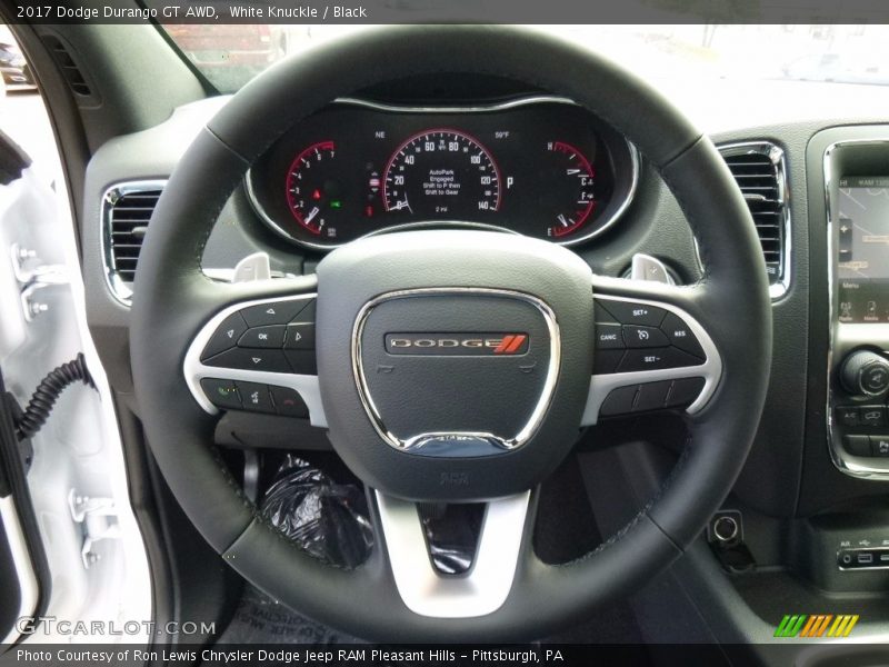 White Knuckle / Black 2017 Dodge Durango GT AWD