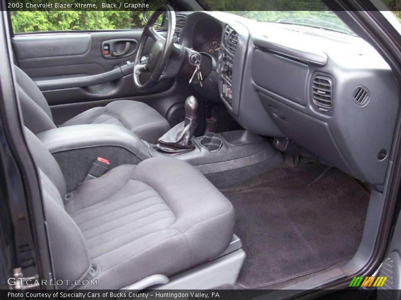Black / Graphite 2003 Chevrolet Blazer Xtreme