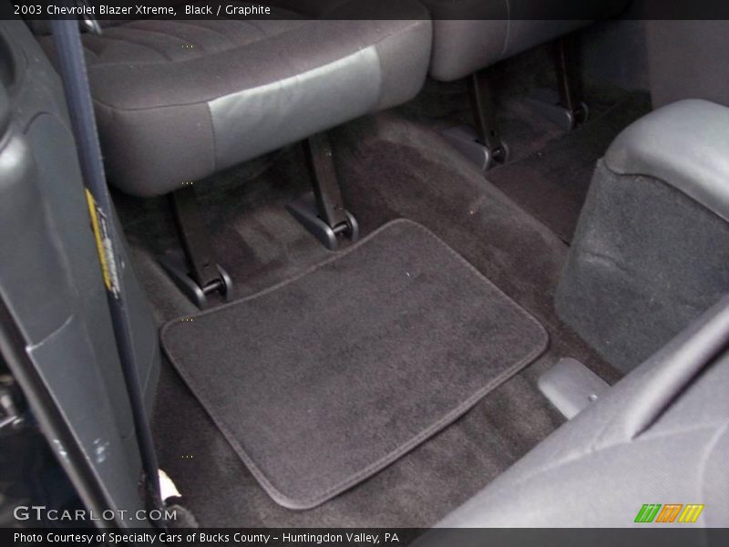 Black / Graphite 2003 Chevrolet Blazer Xtreme