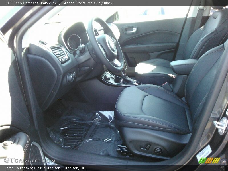 Granite Crystal Metallic / Black 2017 Jeep Compass Limited 4x4