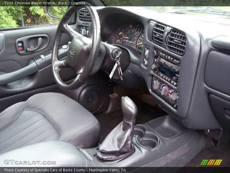Black / Graphite 2003 Chevrolet Blazer Xtreme