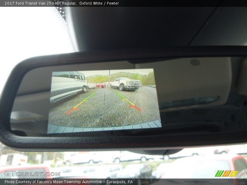 Oxford White / Pewter 2017 Ford Transit Van 250 MR Regular