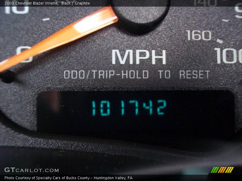 Black / Graphite 2003 Chevrolet Blazer Xtreme
