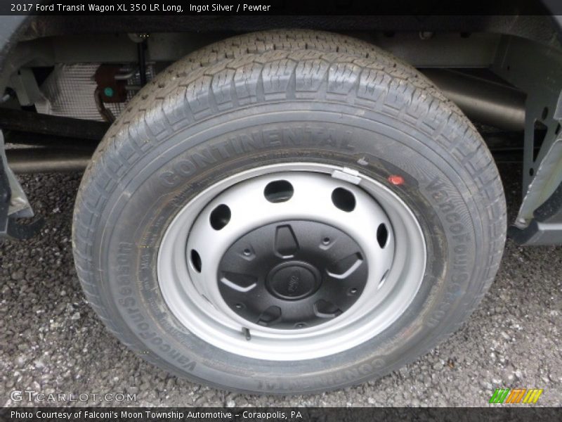 Ingot Silver / Pewter 2017 Ford Transit Wagon XL 350 LR Long