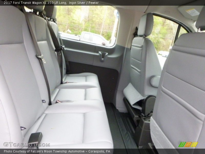 Rear Seat of 2017 Transit Wagon XL 350 LR Long