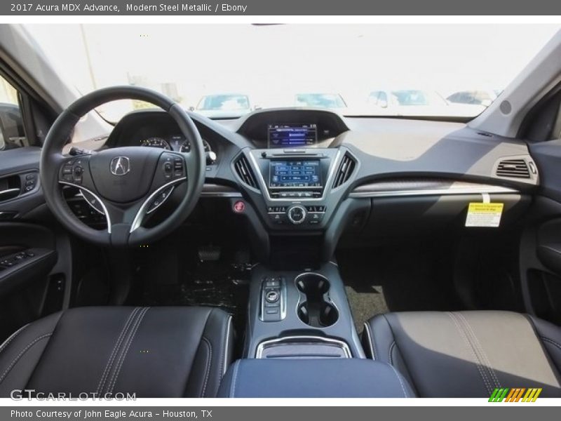 Modern Steel Metallic / Ebony 2017 Acura MDX Advance