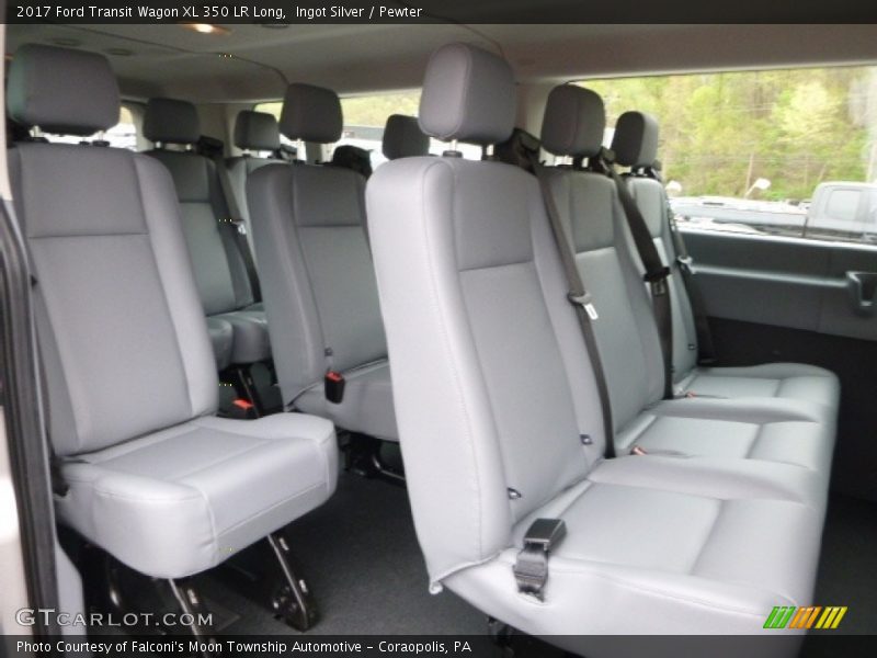 Rear Seat of 2017 Transit Wagon XL 350 LR Long