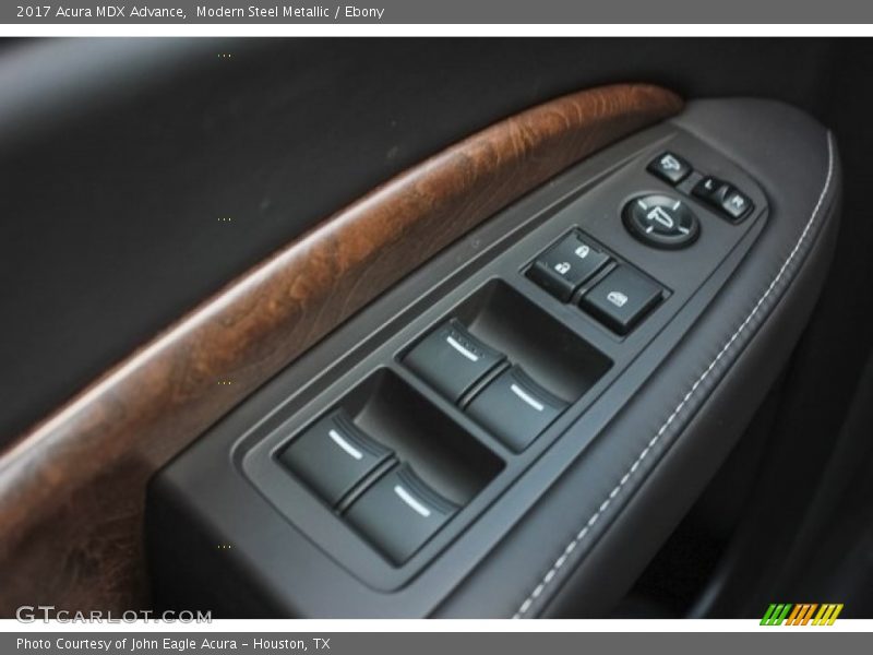 Modern Steel Metallic / Ebony 2017 Acura MDX Advance