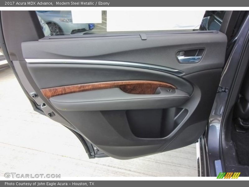 Modern Steel Metallic / Ebony 2017 Acura MDX Advance
