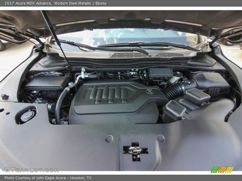 Modern Steel Metallic / Ebony 2017 Acura MDX Advance
