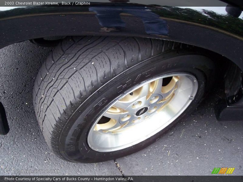 Black / Graphite 2003 Chevrolet Blazer Xtreme