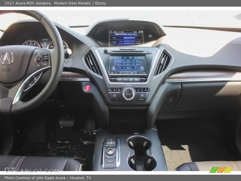 Modern Steel Metallic / Ebony 2017 Acura MDX Advance