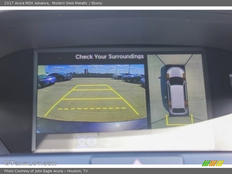 Modern Steel Metallic / Ebony 2017 Acura MDX Advance
