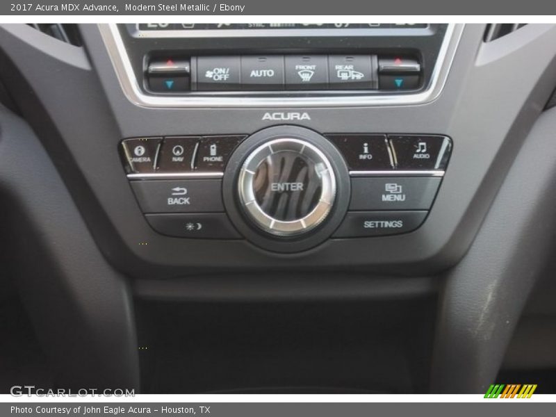 Modern Steel Metallic / Ebony 2017 Acura MDX Advance