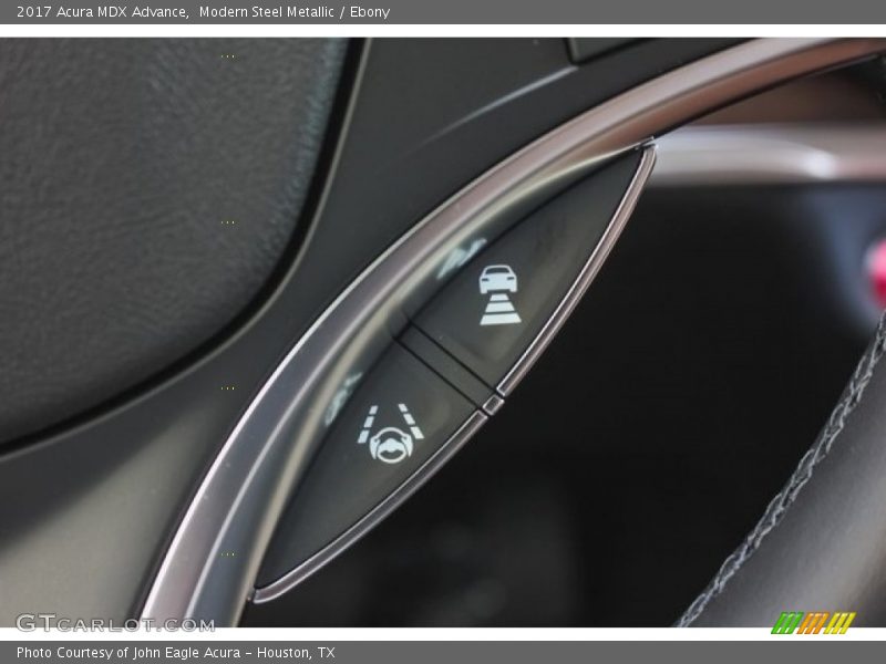 Modern Steel Metallic / Ebony 2017 Acura MDX Advance