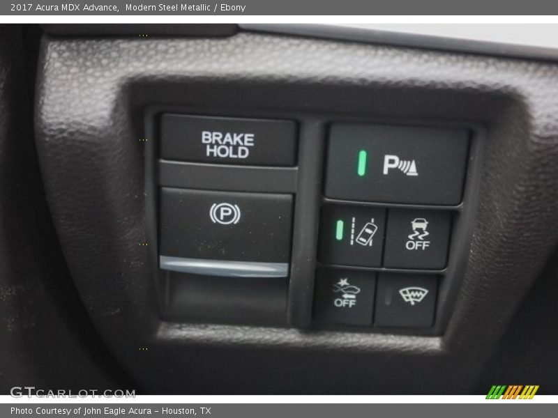 Modern Steel Metallic / Ebony 2017 Acura MDX Advance