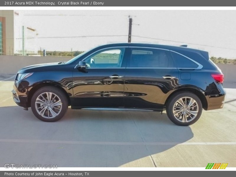 Crystal Black Pearl / Ebony 2017 Acura MDX Technology