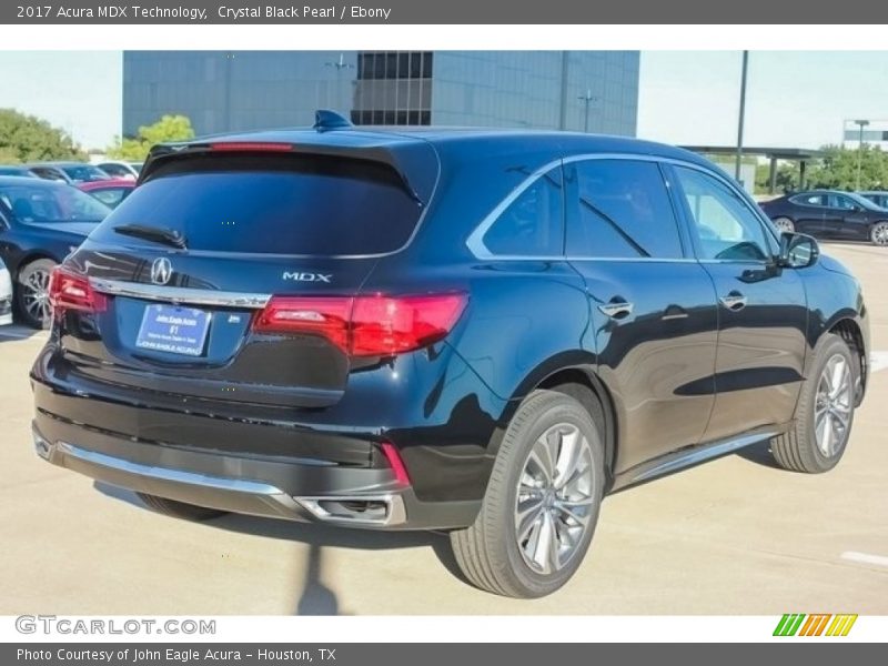 Crystal Black Pearl / Ebony 2017 Acura MDX Technology