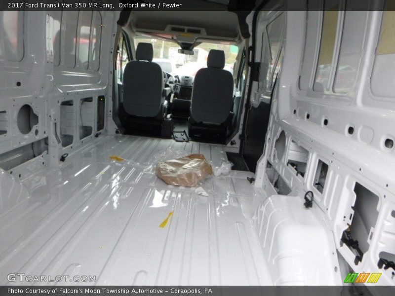 Oxford White / Pewter 2017 Ford Transit Van 350 MR Long