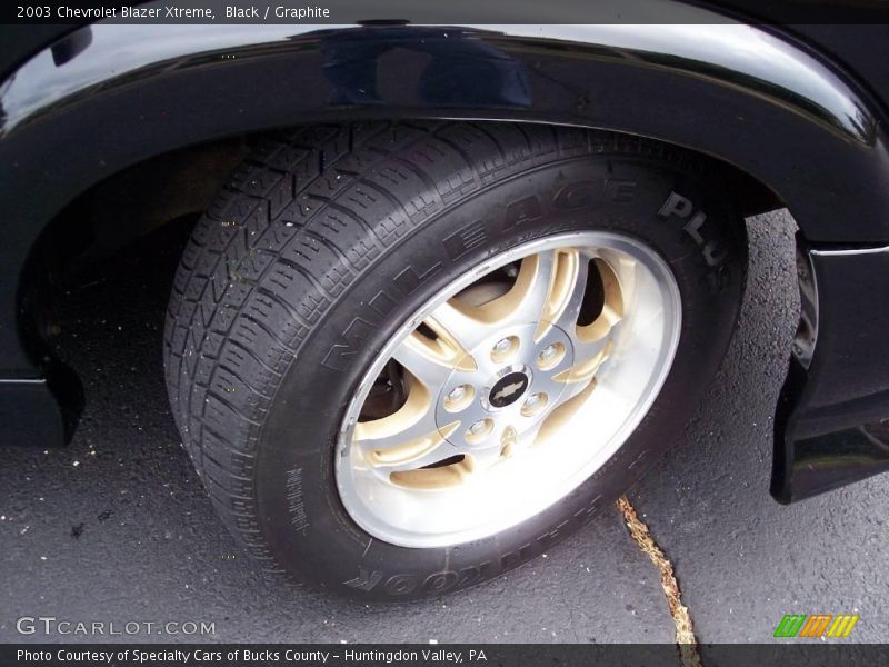 Black / Graphite 2003 Chevrolet Blazer Xtreme