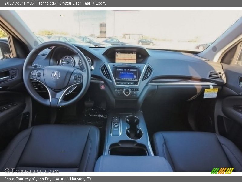 Crystal Black Pearl / Ebony 2017 Acura MDX Technology