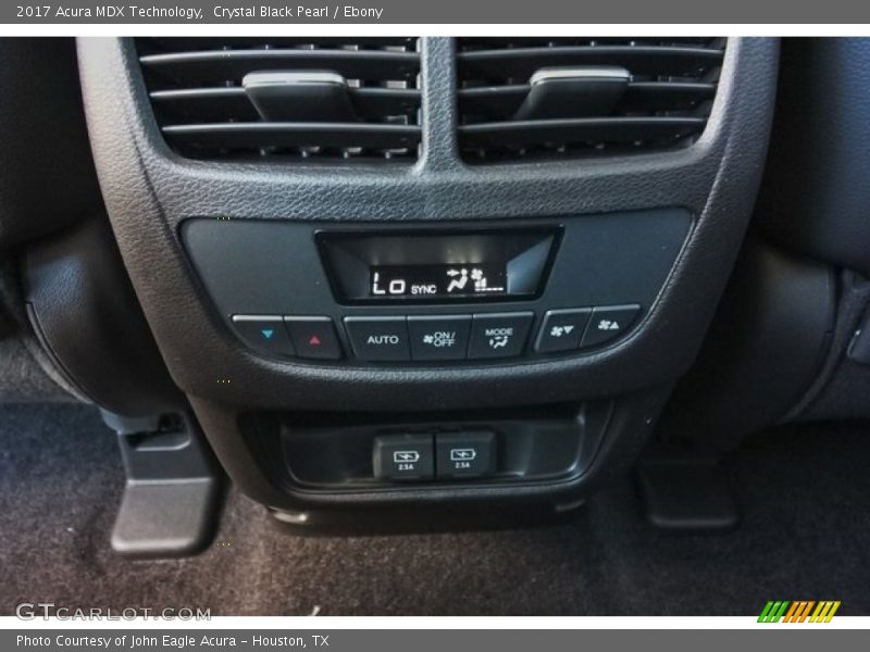 Crystal Black Pearl / Ebony 2017 Acura MDX Technology