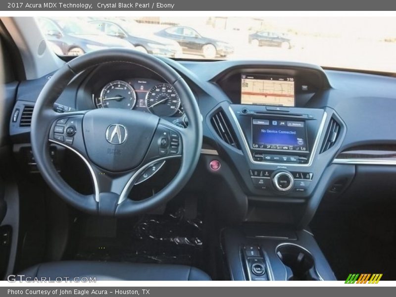 Crystal Black Pearl / Ebony 2017 Acura MDX Technology